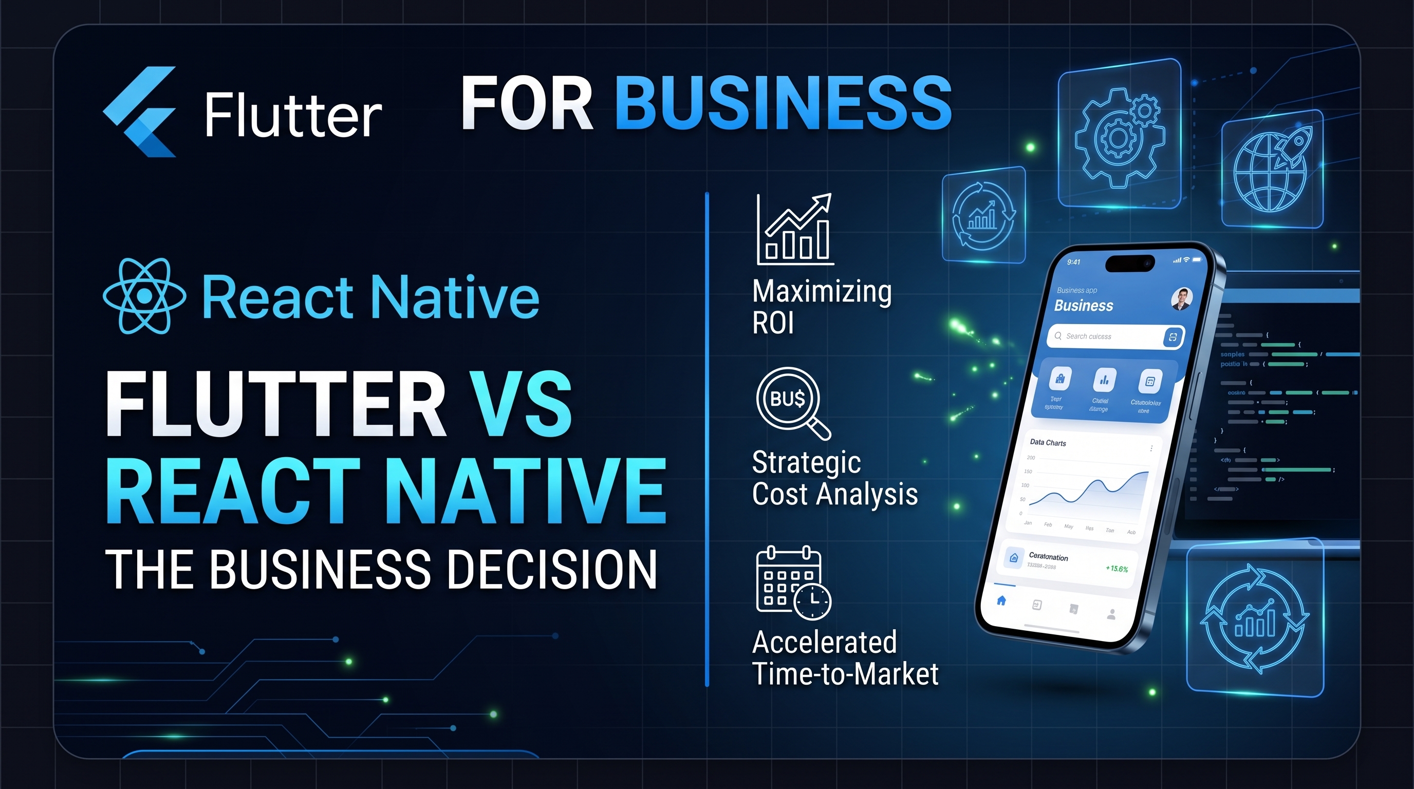 Flutter vs React Native for Business: Which Framework Should You Choose?